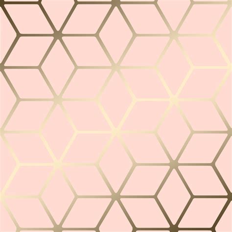 house of alice cubic shimmer metallic wallpaper|House of Alice Cubic Shimmer Metallic Wallpaper in Soft Pink.